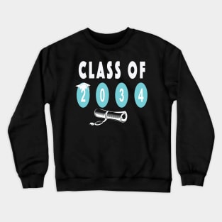 Class Of 2034 Grow With Me Crewneck Sweatshirt